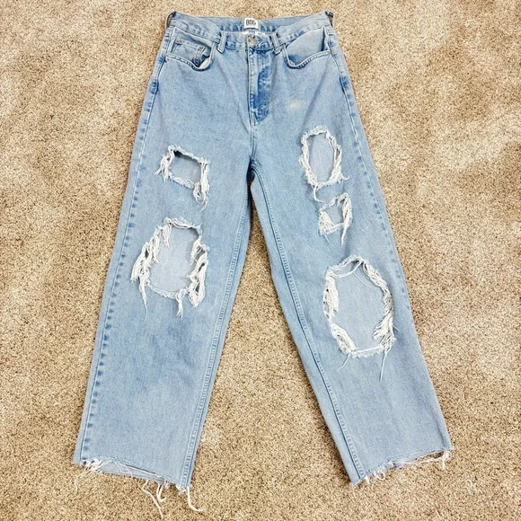 BDG Urban Outfitters High Rise Baggy Jeans - Picture 3 of 13